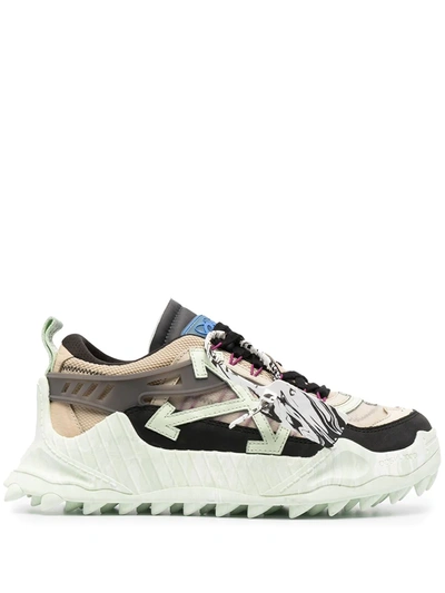 Off-white Odsy-1000 Panelled Mesh Sneakers In Mixed