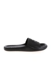 Kenzo Flats In Black Rubber/plasic In Black
