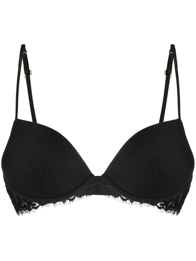 La Perla Exotique Push-up Bra In Black