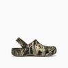 Crocs Realtree® V2 Camouflage-print Clogs In Kha
