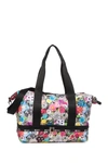Lesportsac Dakota Medium Deluxe Overnight Bag In Floral Delight