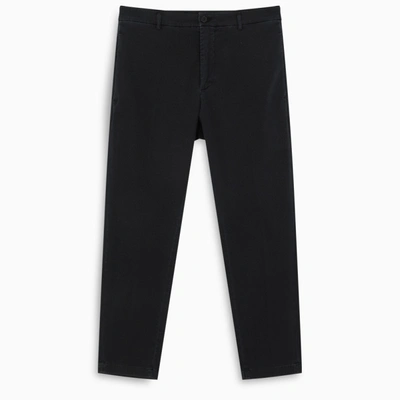Department 5 Navy Regular Trousers In Blue