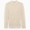 JIL SANDER BEIGE LINEN SWEATER,JSMS751042MSY32008-I-JILSA-104