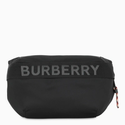 Burberry Sonny Econyl® Waist Bag In Black