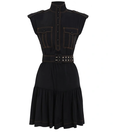 navy blue dresses for teens Zimmermann Hypnotic Lace Trim Mini Dress main image 0