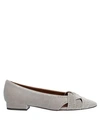 L'autre Chose Ballet Flats In Grey