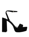 Steve Madden Sandals In Black
