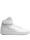 Nike Air Force 1 High '07 Cw2290-111 Men's White Leather Sneaker Shoes Opp76 In White/white