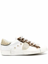 PHILIPPE MODEL PHILIPPE MODEL WOMEN'S WHITE LEATHER SNEAKERS,PRLDVGL1 36