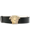 VERSACE VERSACE WOMEN'S BLACK LEATHER BELT,DCDI009DV3TNSKVO41 80