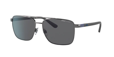 Polo Ralph Lauren Man Sunglasses Ph3137 In Polarized Grey