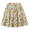 THE MIDDLE DAUGHTER THE MIDDLE DAUGHTER GREAT LENGTHS COTTON POPLIN SKIRT BOTANICAL,Great Lengths Botanical