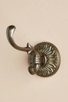 Anthropologie Floral Imprint Towel Hook By  In Brown Size Xs