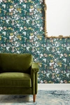 York Wallcoverings Kelly Ventura Flowerbed Wallpaper By  In Assorted Size Swatch