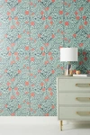 Anthropologie Orange Grove Wallpaper By  In Orange Size Swatch