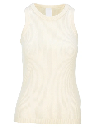 Victoria Beckham Reebok X  Ribbed Knit Tank Top In White
