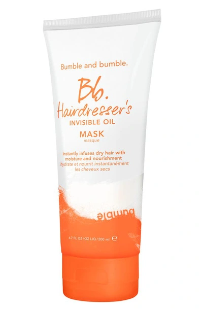 Bumble And Bumble Hairdresser's Invisible Oil 72 Hour Hydrating Hair Mask 6.7 oz/ 200 ml In N/a