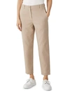 EILEEN FISHER HIGH-WAIST TAPERED ANKLE trousers,400013360802