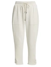 ATM ANTHONY THOMAS MELILLO FRENCH TERRY PULL ON CROPPED PANTS,400013813992