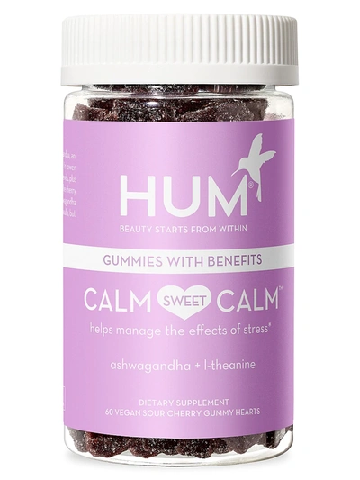 Hum Nutrition Calm Sweet Calm Gummies - Vegan Supplement To Help Manage The Effects Of Stress In Pink