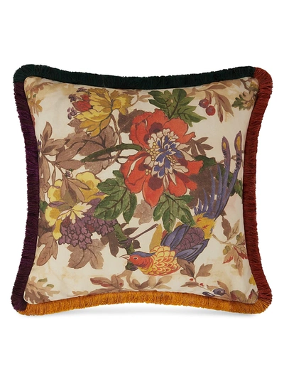Etro Momotus Floral Passementerie Cushion