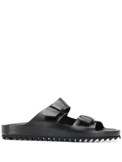 Officine Creative Pelagie Leather Sandals In Black