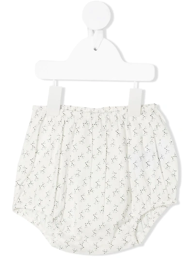 Bonpoint Babies' Bloomer Aki Shorts In White