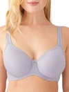 Wacoal Basic Beauty Full-figure Underwire Bra 855192, Up To H Cup In Dapple Grey