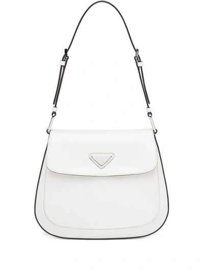 Prada Cleo 单肩包 In White