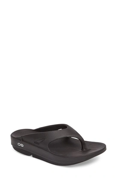 Oofos Ooriginal Sandal In Black