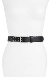 RAG & BONE WOVEN LEATHER BELT,WJW21S1008BA08