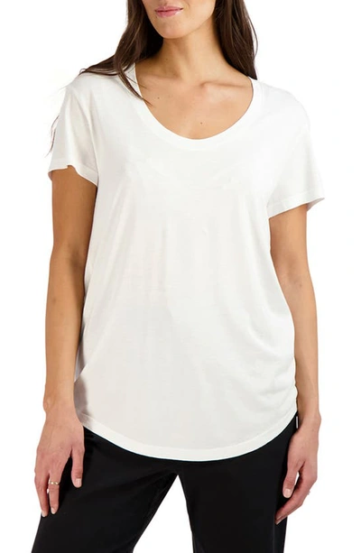 Goodlife Scoop Neck T-shirt In White