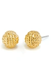 Brook & York Parker Knot Stud Earrings In Gold