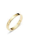 Brook & York Maren Thin Hammered Stacking Ring In Gold