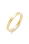Brook & York Aria Thin Stacking Ring In Gold