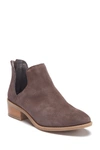STEVE MADDEN LARAMIE SUEDE CUTOUT ANKLE BOOT,824095593625