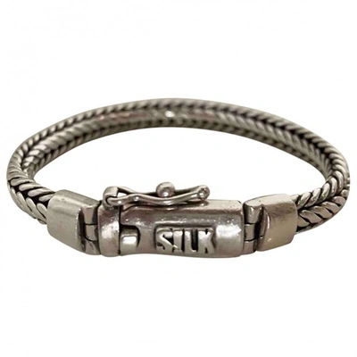 Pre-owned Silk Laundry Silver Bracelet