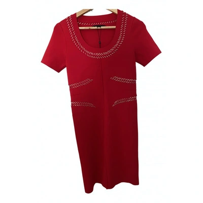 Pre-owned Alexander Wang Mini Dress In Red