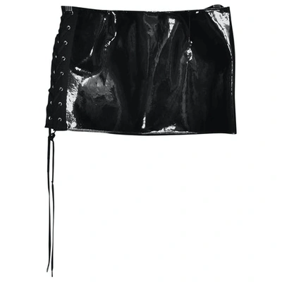 Pre-owned Anthony Vaccarello Skirt In Black