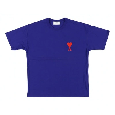 Pre-owned Ami Alexandre Mattiussi Purple Cotton T-shirts