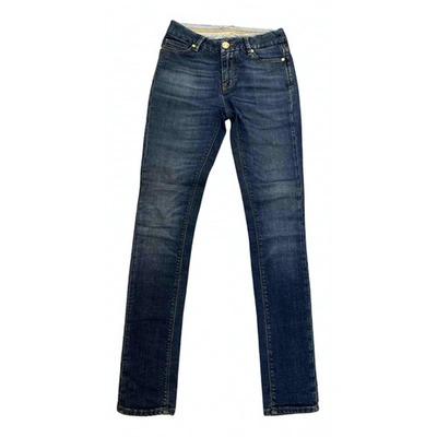 Pre-owned Cruciani Straight Jeans In Blue