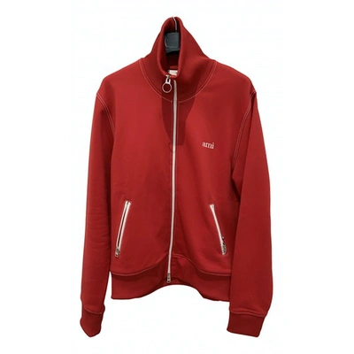 Pre-owned Ami Alexandre Mattiussi Jacket In Red