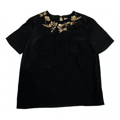 Pre-owned Mulberry Black Viscose Top