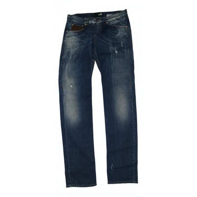 Pre-owned Moschino Love Slim Jean In Blue