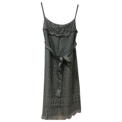 Pre-owned Hoss Intropia Grey Lace Dress
