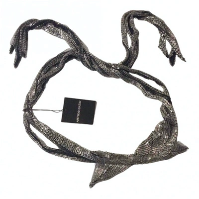 Pre-owned Antik Batik Belt In Silver