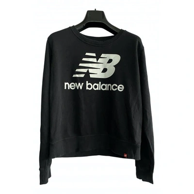 Pre-owned New Balance Black Cotton Knitwear