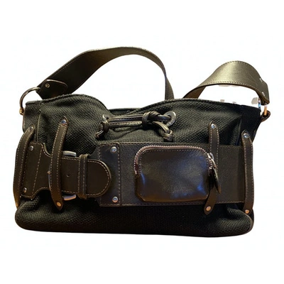 Pre-owned Sonia Rykiel Cloth Handbag In Black