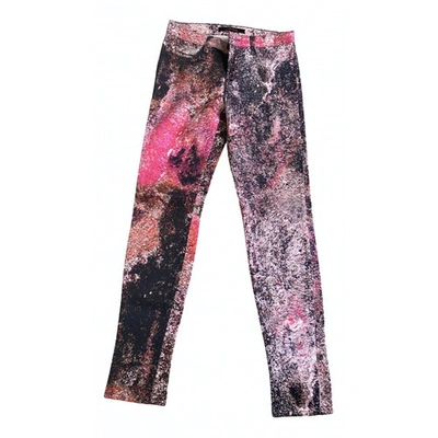 Pre-owned J Brand Straight Jeans In Multicolour