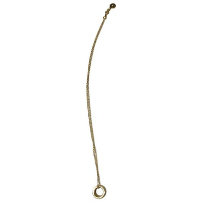 Pre-owned Marc By Marc Jacobs Necklace In Gold